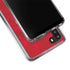 NHL Blackhawks Red Stripes Galaxy A21 Clear Case