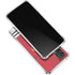 NHL Blackhawks Red Stripes Galaxy A32 5G Clear Case