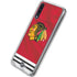 NHL Blackhawks Red Stripes Galaxy A50 Clear Case
