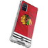 NHL Blackhawks Red Stripes Galaxy A71 5G Clear Case