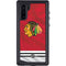 NHL Blackhawks Red Stripes Galaxy Note 10 Waterproof Case