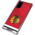 NHL Blackhawks Red Stripes Galaxy Note20 5G Clear Case