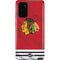 NHL Blackhawks Red Stripes Galaxy Note20 5G Pro Case