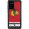 NHL Blackhawks Red Stripes Galaxy Note20 5G Waterproof Case