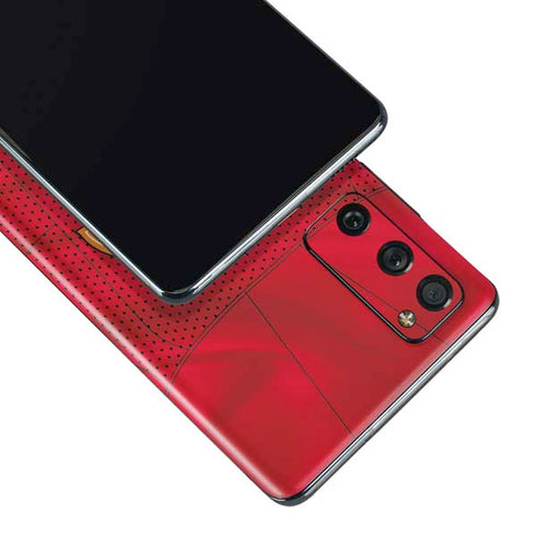 NHL Blackhawks Red Stripes Galaxy S20 Fan Edition Skin
