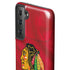 NHL Blackhawks Red Stripes Galaxy S21 FE Pro Case
