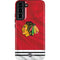 NHL Blackhawks Red Stripes Galaxy S22 Plus Pro Case