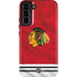 NHL Blackhawks Red Stripes Galaxy S22 Plus Pro Case