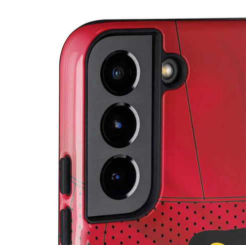 NHL Blackhawks Red Stripes Galaxy S22 Pro Case