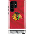 NHL Blackhawks Red Stripes Galaxy S22 Ultra Pro Case