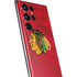NHL Blackhawks Red Stripes Galaxy S22 Ultra Skin