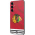 NHL Blackhawks Red Stripes Galaxy S23 FE Skin