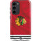 NHL Blackhawks Red Stripes Galaxy S23 Plus Pro Case