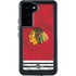 NHL Blackhawks Red Stripes Galaxy S23 Plus Waterproof Case