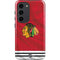 NHL Blackhawks Red Stripes Galaxy S23 Pro Case