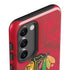 NHL Blackhawks Red Stripes Galaxy S23 Pro Case