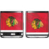 NHL Blackhawks Red Stripes Galaxy Z Flip Skin