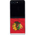 NHL Blackhawks Red Stripes Galaxy Z Flip5 5G Skin