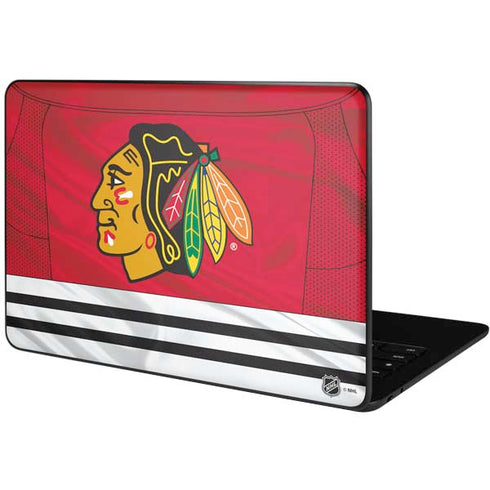 NHL Blackhawks Red Stripes Google Pixelbook Go Skin