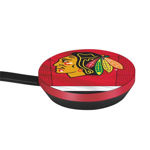 NHL Blackhawks Red Stripes Google Stadia Controller Skin