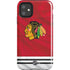 NHL Blackhawks Red Stripes iPhone 11 Impact Case