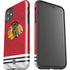 NHL Blackhawks Red Stripes iPhone 11 Impact Case