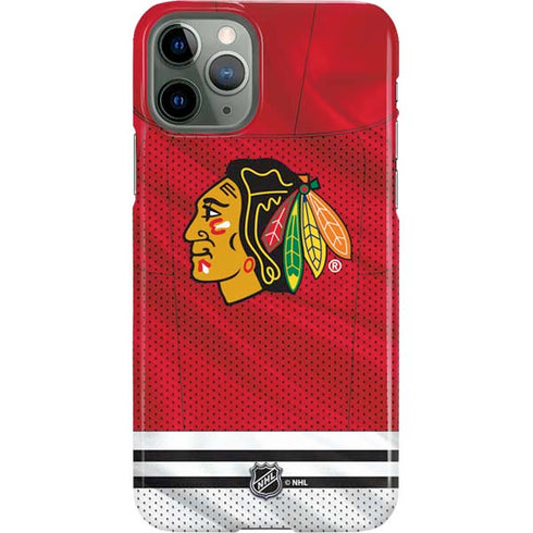 NHL Blackhawks Red Stripes iPhone 11 Pro Lite Case