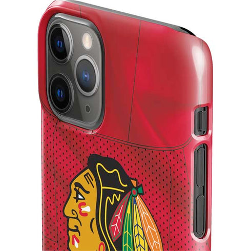 NHL Blackhawks Red Stripes iPhone 11 Pro Lite Case
