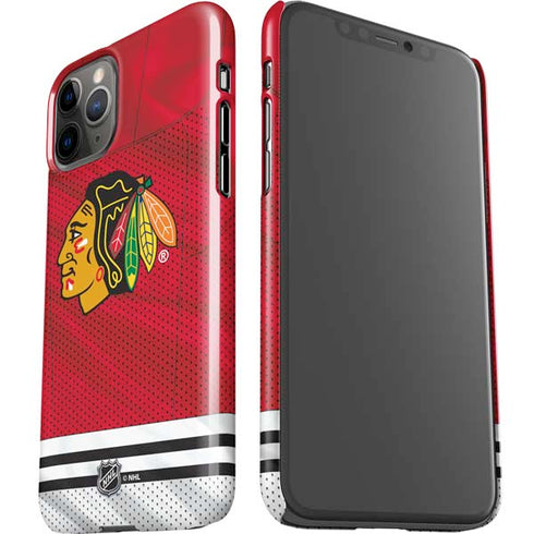 NHL Blackhawks Red Stripes iPhone 11 Pro Lite Case