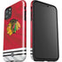 NHL Blackhawks Red Stripes iPhone 11 Pro Max Impact Case