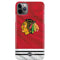 NHL Blackhawks Red Stripes iPhone 11 Pro Max Lite Case