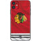 NHL Blackhawks Red Stripes iPhone 11 Skin