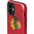 NHL Blackhawks Red Stripes iPhone 12 Impact Case