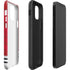 NHL Blackhawks Red Stripes iPhone 12 Impact Case