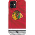 NHL Blackhawks Red Stripes iPhone 12 Mini Lite Case