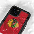 NHL Blackhawks Red Stripes iPhone 13 Mini Waterproof Case