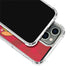 NHL Blackhawks Red Stripes iPhone 13 Pro Clear Case