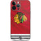 NHL Blackhawks Red Stripes iPhone 13 Pro Max Skin