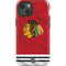 NHL Blackhawks Red Stripes iPhone 14 Impact Case