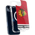NHL Blackhawks Red Stripes iPhone 15 Plus MagSafe Case
