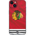 NHL Blackhawks Red Stripes iPhone 14 Plus Skin