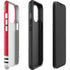 NHL Blackhawks Red Stripes iPhone 14 Pro Impact Case