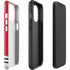 NHL Blackhawks Red Stripes iPhone 15 Pro Max Impact Case