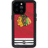 NHL Blackhawks Red Stripes iPhone 14 Pro Max Waterproof Case