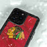 NHL Blackhawks Red Stripes iPhone 14 Pro Max Waterproof Case