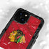 NHL Blackhawks Red Stripes iPhone 15 Waterproof Case