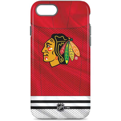 NHL Blackhawks Red Stripes iPhone 7 Pro Case
