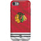 NHL Blackhawks Red Stripes iPhone SE (2nd & 3rd Gen) Pro Case