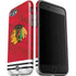 NHL Blackhawks Red Stripes iPhone SE (2nd & 3rd Gen) Pro Case