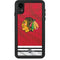NHL Blackhawks Red Stripes iPhone XR Waterproof Case
